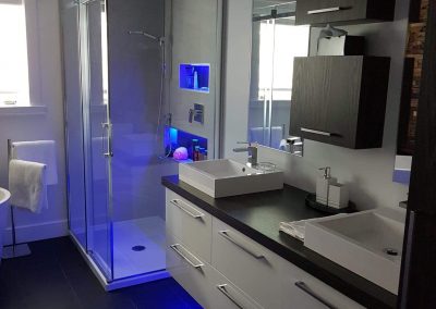 Installation de salle de bain sur mesure à Joliette - Plomberie le Plomb