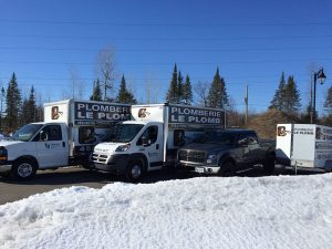 Nos camion de plomberie - Plomberie Le Plomb à Joliette